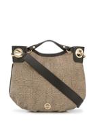 Borbonese Speckled Tote - Neutrals