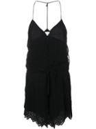 Iro Florya Playsuit, Women's, Size: 38, Black, Viscose/polyester