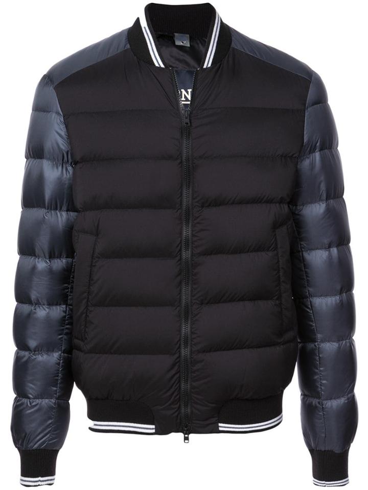 Herno Padded Bomber Jacket - Black