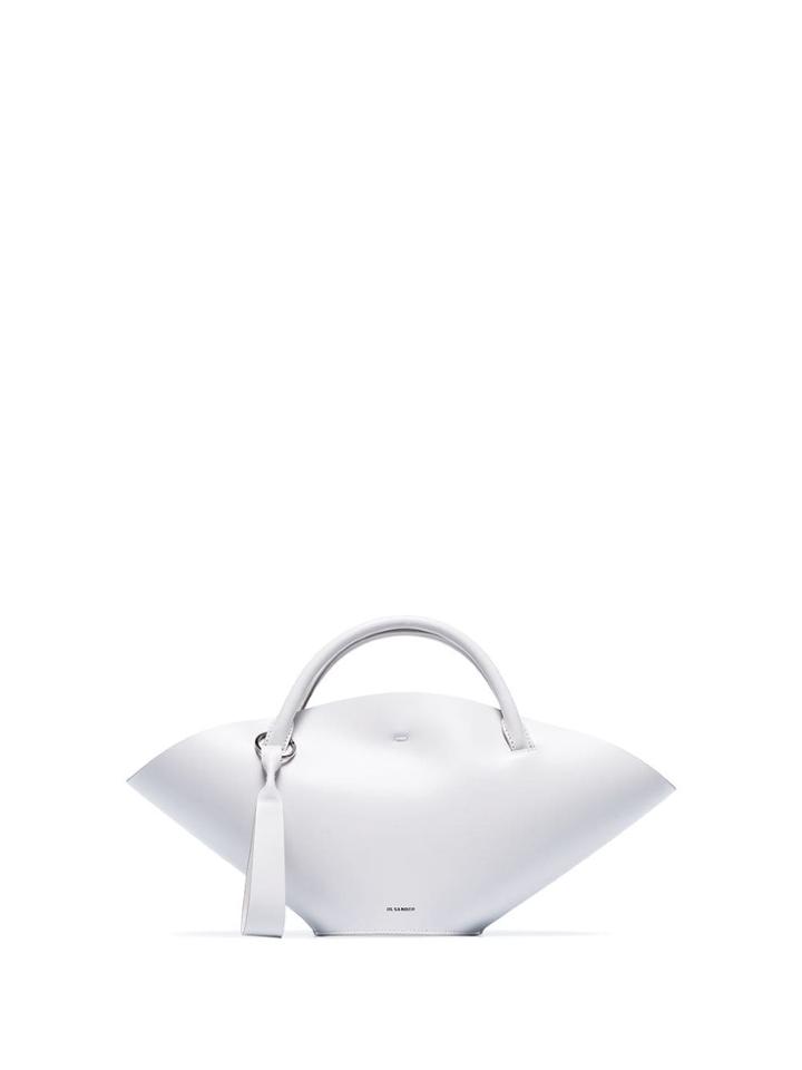 Jil Sander Sombrero Small Tote Bag - Neutrals