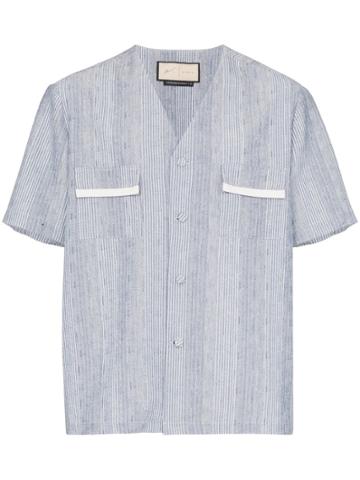 Prévu Eden Striped Shirt - Blue