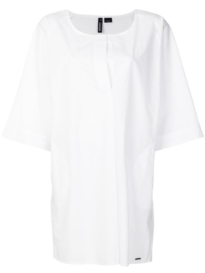 Woolrich Tunic Shirt Dress - White