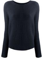 Christian Wijnants Kasima Knitted Top - Blue