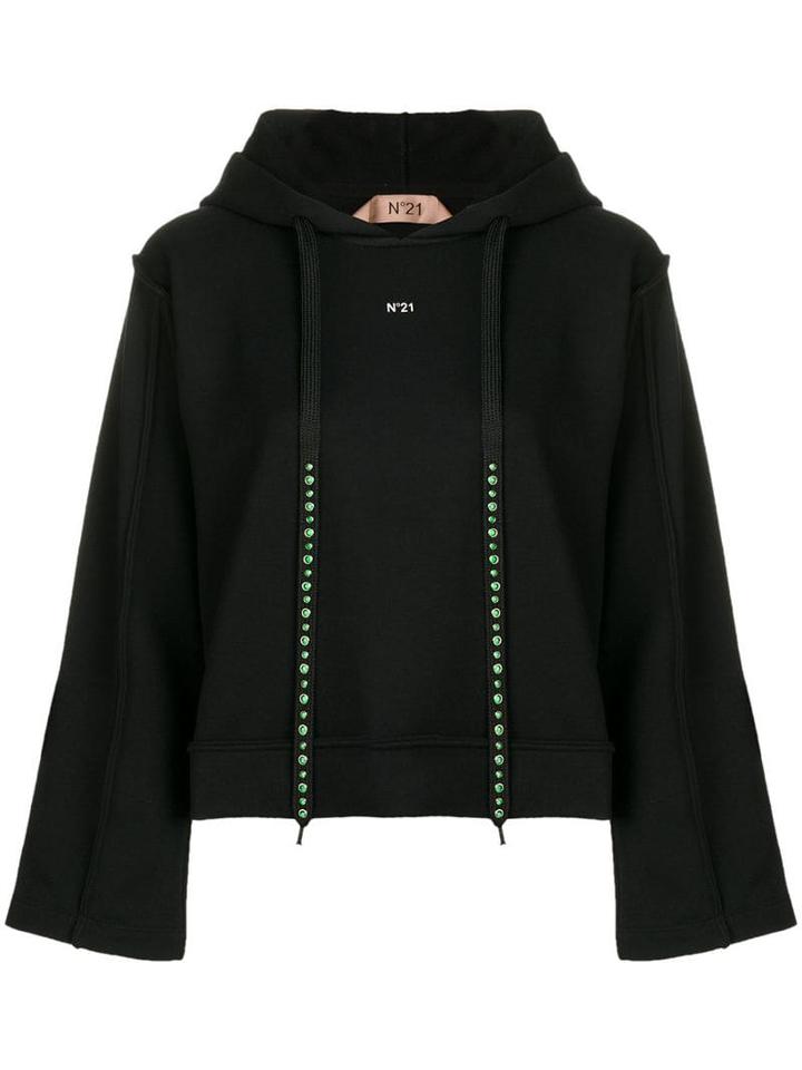 Nº21 Basic Hoodie - Black