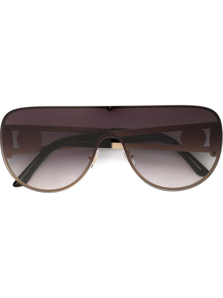 Versace 'medusa' Aviator Sunglasses