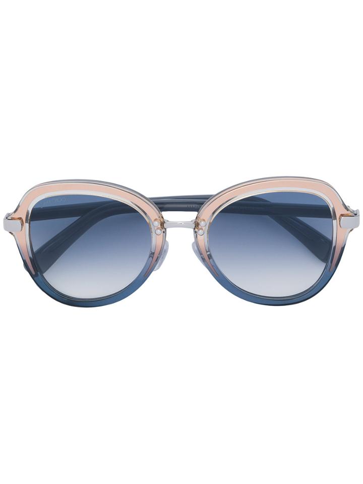 Jimmy Choo Eyewear Drees Sunglasses - Metallic