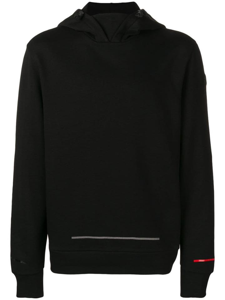 Moncler Rear Print Hoodie - Black