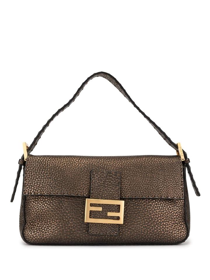 Fendi Pre-owned Selleria Mamma Shoulder Bag - Brown