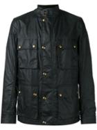 Belstaff Trialmaster Jacket, Men's, Size: 54, Blue, Cotton/viscose