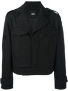 Ktz 'crop' Jacket, Men's, Size: Medium, Black, Wool
