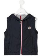 Moncler Kids Zipped Vest, Boy's, Size: 6 Yrs, Blue