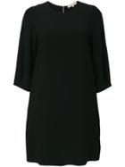 Vanessa Bruno 3/4 Sleeve Shift Dress - Black