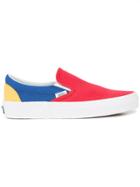Vans Yacht Club Classic Slip-on Skate Shoes - Red