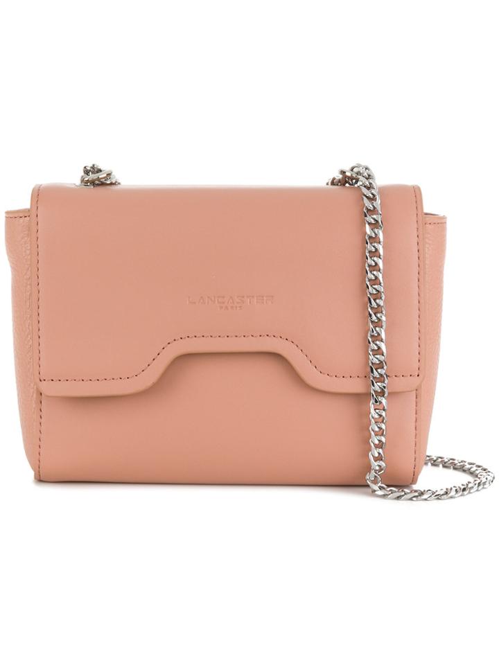 Lancaster Foldover Chain Shoulder Bag - Nude & Neutrals