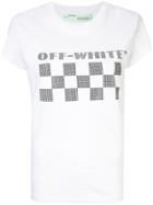Off-white Checkerboard Logo T-shirt