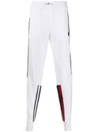 Philipp Plein Side-stripe Track Trousers - White