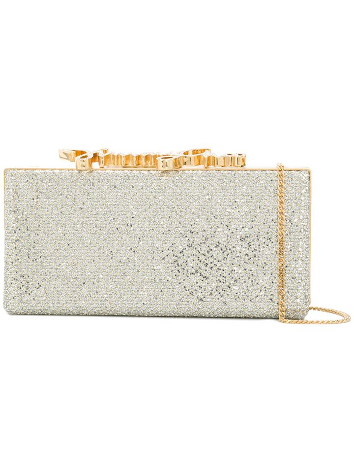 Jimmy Choo Celeste Clutch Bag - Metallic
