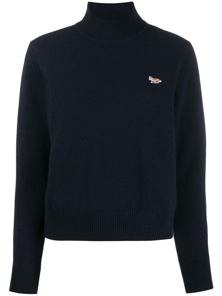 Maison Kitsuné Maison Kitsuné Dw00525kt1014 Dark Navy - Blue