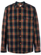 Levi's Vintage Clothing 'deluxe Check' Shirt, Men's, Size: Large, Brown, Polyester/wool