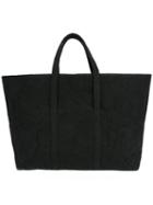 Zilla - Towel Beach Bag - Women - Cotton - One Size, Black, Cotton