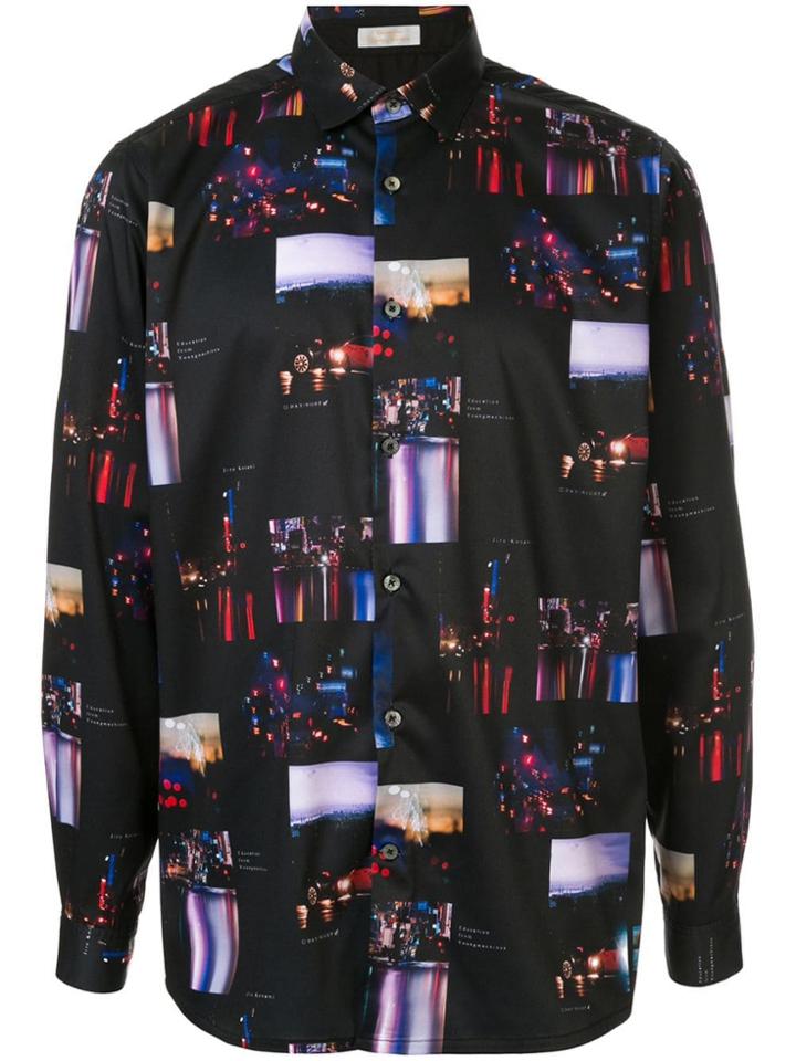 Education From Youngmachines Photo Print Shirt - Black