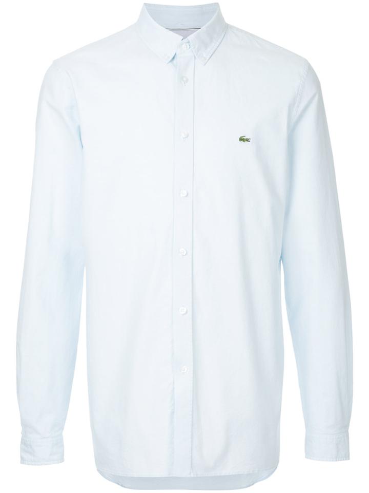 Lacoste Logo Embroidered Shirt - Blue