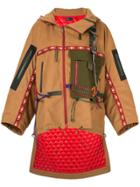 Kolor Oversized High Low Coat - Brown