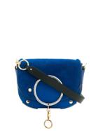See By Chloé Hoop Detail Shoulder Bag - Blue