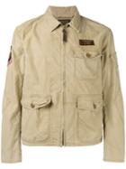 Polo Ralph Lauren Safari Pockets Lightweight Jacket, Men's, Size: Large, Brown, Cotton