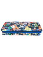 Kenzo Kids - Street Sign Printed Sleeping Bag - Kids - Cotton/polyester - One Size, Blue
