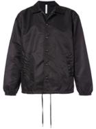 The Celect Oversized Coach Jacket - Black