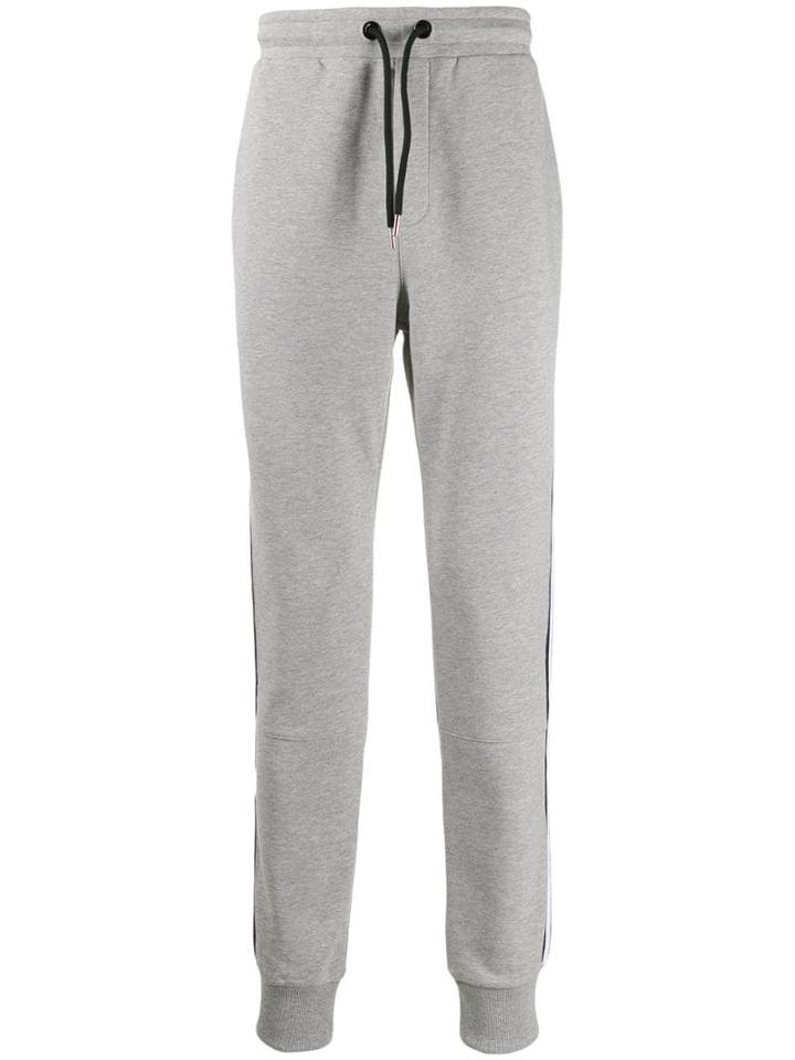 Les Hommes Urban Side Stripe Track Pants - Grey