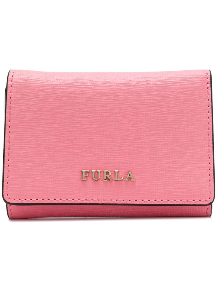 Furla Babylon Coin Wallet - Pink & Purple