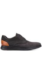 Lloyd Lace-up Panel Shoes - Black