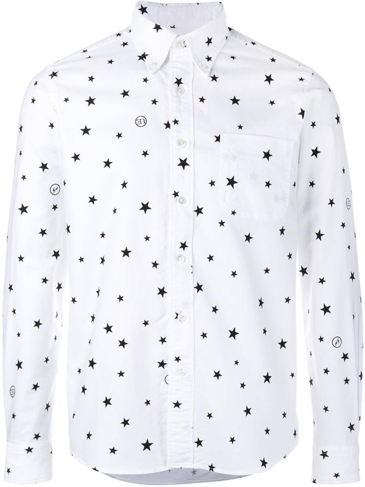 Uniform Experiment Star Print Long Sleeve Shirt