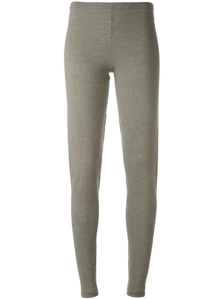 Ralph Lauren - Classic Leggings - Women - Nylon/spandex/elastane/cashmere/wool - M, Green, Nylon/spandex/elastane/cashmere/wool