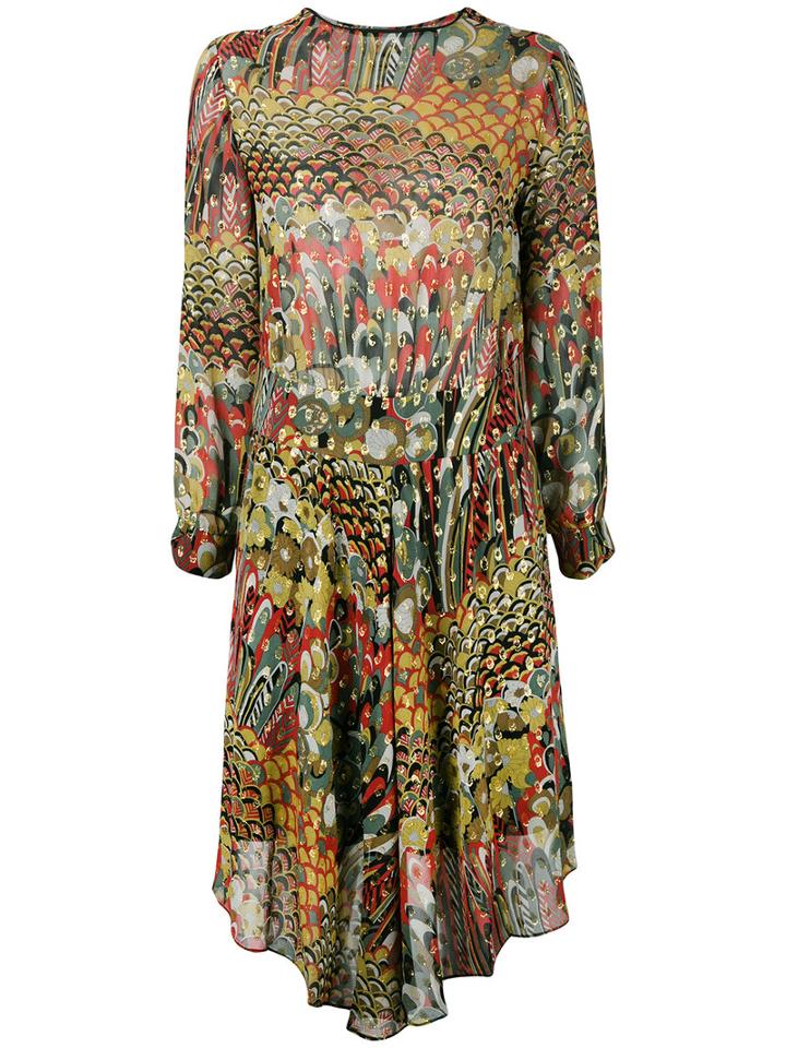 Zadig & Voltaire - Roumi Dress - Women - Silk/polyester/spandex/elastane/metallic (grey) Fibre - S, Silk/polyester/spandex/elastane/metallic Fibre