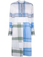 Ports 1961 Checked Shirt Dress - White