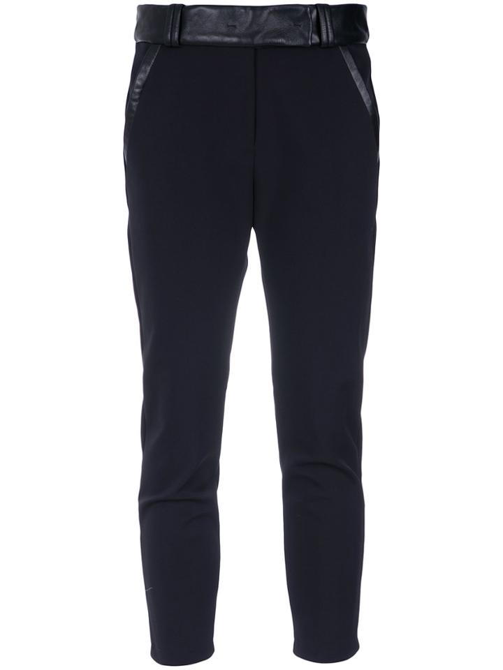 Gloria Coelho Straight Trousers - Blue