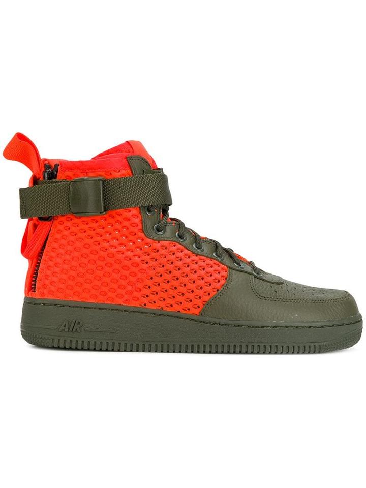 Nike Sf Air Force 1 Mid Qs Sneakers - 300