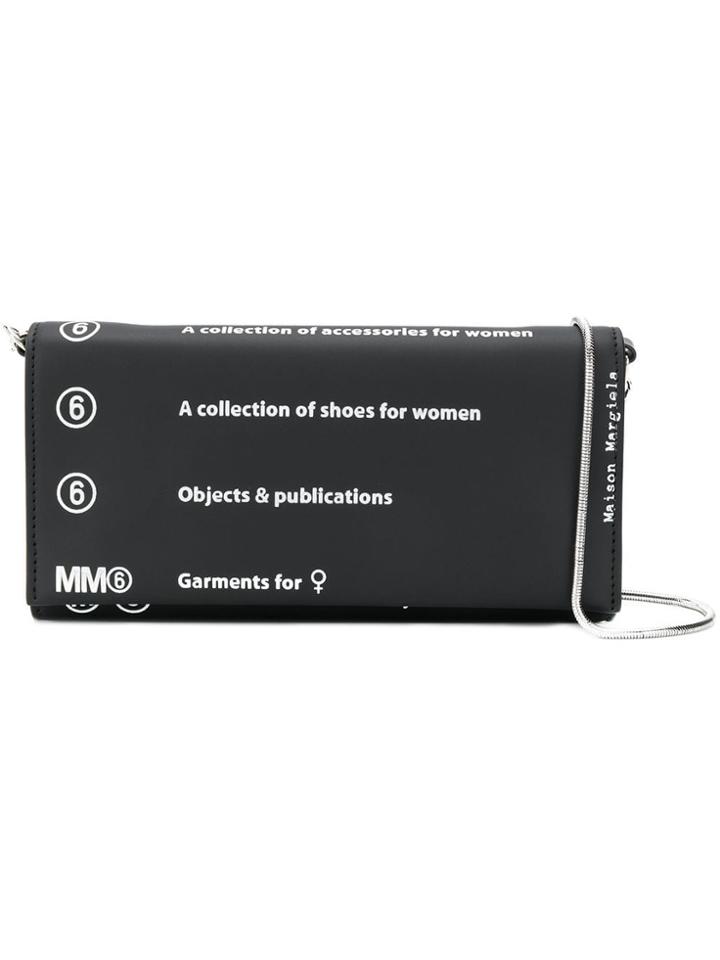Mm6 Maison Margiela A Colletion Wallet - Black