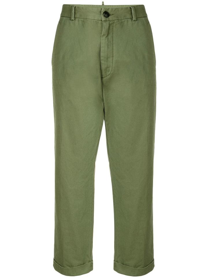 Dsquared2 Dennis Fit Chinos - Green