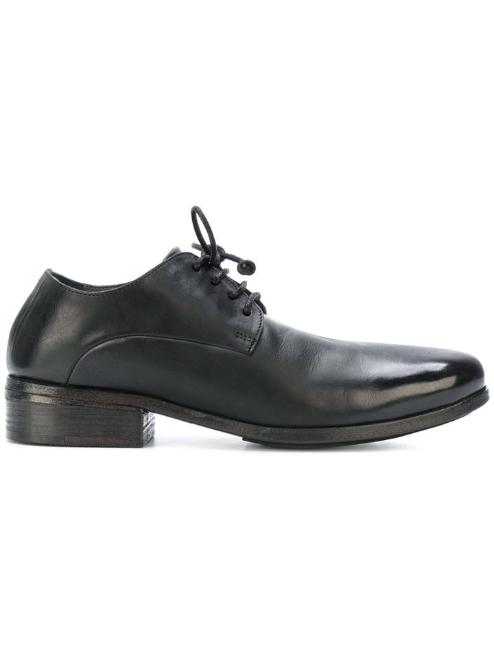 Marsèll Polished Toe Derbys - Black