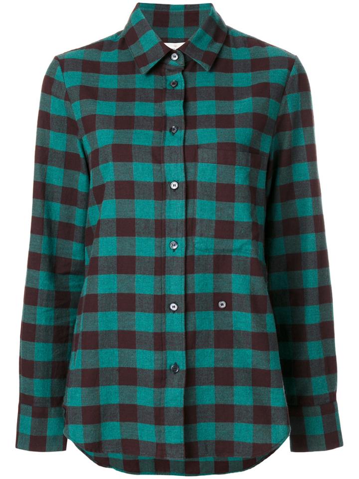 Golden Goose Deluxe Brand Checked Shirt - Green