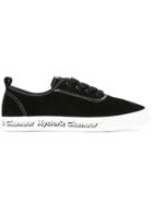 Hysteric Glamour Side Logo Lace-up Sneakers - Black