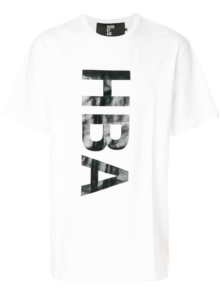 Hood By Air Logo Print T-shirt - White