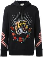 Gucci - Tiger Embroidered Hooded Sweatshirt - Men - Cotton - M, Black, Cotton
