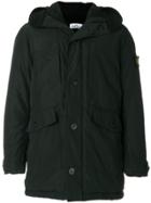 Stone Island Padded Duffle Coat - Black