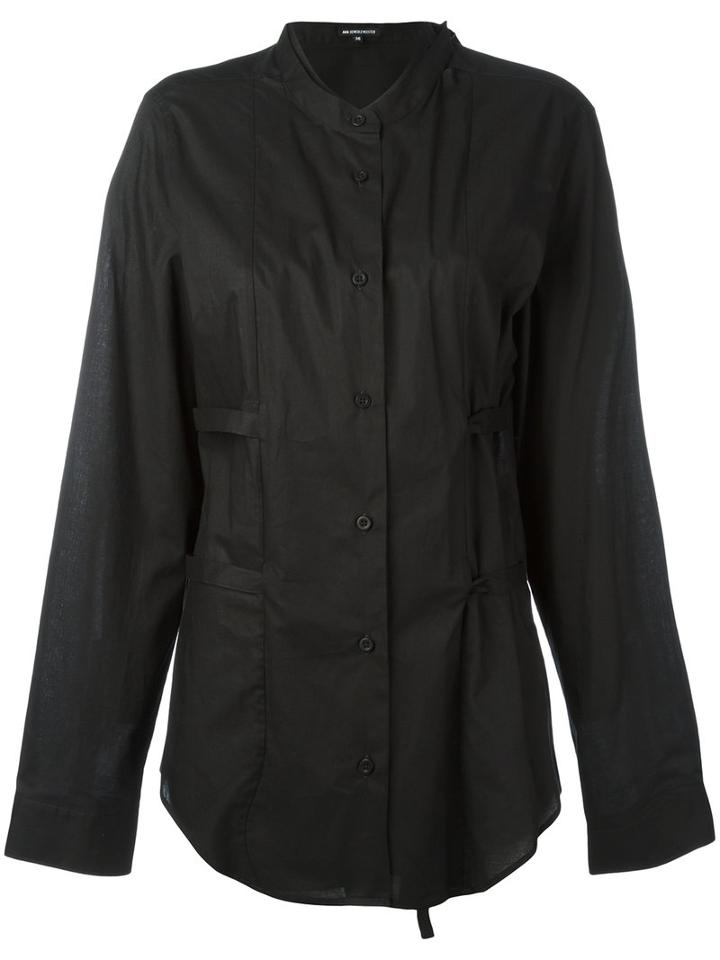 Ann Demeulemeester Tyson Shirt, Women's, Size: 34, Black, Cotton