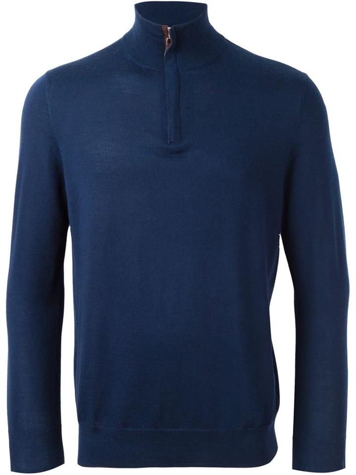 N.peal 'the Regent' Half-zip Sweater